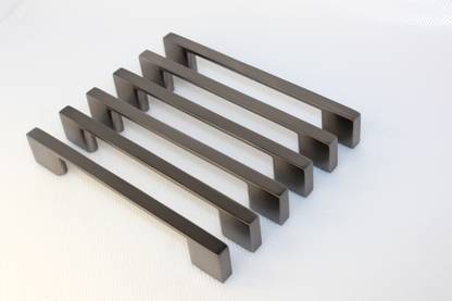 Gs Gujarat New Lock Dark Grey Color Stainless Steel Modular Kitchen Handles Cabinet Handles Kitchen Cabinet Handles Handles 6 Inches Pack Of 6 Stainless Steel Cabinet Drawer Handle Price In India Buy Gs Gujarat
