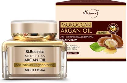 Stbotanica Moroccan Argan Oil Anti Wrinkle Regenerating Night Cream Price In India Buy Stbotanica Moroccan Argan Oil Anti Wrinkle Regenerating Night Cream Online At Flipkart Com