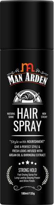 Man Arden Hair Spray - Strong Hold, Styling with Nourishment Hair Spray