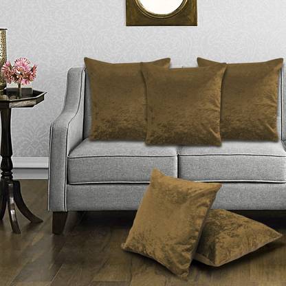 Drapdeal Plain Cushions Cover At Best In India Flipkart Com Drapdeal Plain Cushions Cover, Mink Colour Sofa Bed