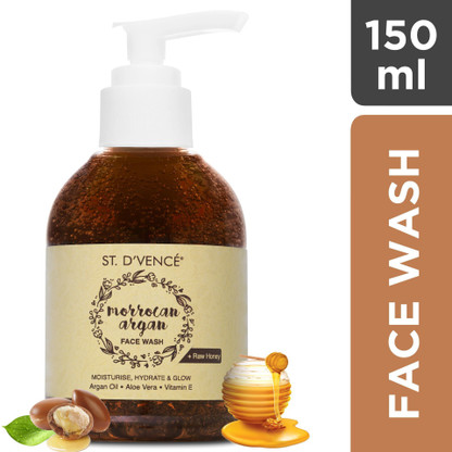 moroccan argan face wash