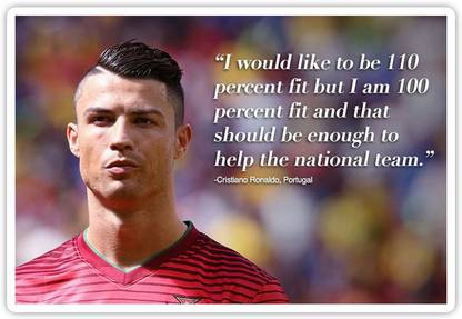 Pixadunes Cristiano Ronaldo Motivational Quotes Poster For Wall 12 X 18 Inches Paper Print Quotes Motivation Posters In India Buy Art Film Design Movie Music Nature And Educational Paintings Wallpapers