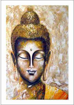 God Buddha Office Wall Poster Home size (13x19 ) inch Paper Print ...