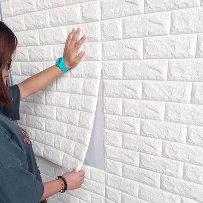 Konark Designer Wallpapers Extra Large Decorative Foam Brick 3d Wall Sticker In India At Flipkart Com - Foam Brick Wallpaper Konark Designer Wallpapers Extra Large Decorative Foam Brick 3d Wall Sticker In India At Flipkart Com - Foam Brick Wallpaper