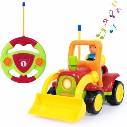 Toyvala Remote Control Toddler RC Car Lovely Cartoon Truck With Music &  Light for Baby Toddlers Kids, Present for Birthday Christmas - Remote  Control Toddler RC Car Lovely Cartoon Truck With Music