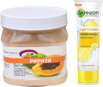 garnier fairness scrub