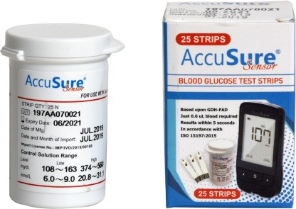 accusure strips price