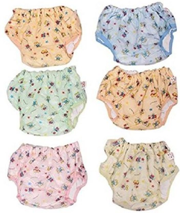 80 8Pcs Baby Potty Training Underwear Training Pants per i più piccoli Infanti Boys Girls Cartoon Cute pannolini impermeabili 4 strati 