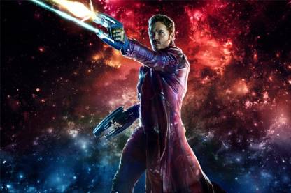 Peter Quill / Star Lord in Action Animated Image - Guardians of the Galaxy  12 x 18 Wall Poster Photographic Paper - Abstract, Animals, Animation &  Cartoons, Architecture, Art & Paintings, Children,