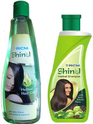 pix Shinol Shampoo rcm shinol herbal hair oil and shampoo with amla combo
