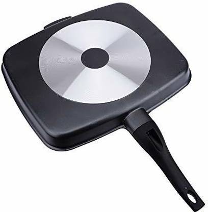Nk Store 5 In 1 Magic Pan Multi Purpose Separation Pot Fry Pan Non Stick Skillet Roasting Divided Grill Pan Barbecue Plate Fry Pan 30 Cm Diameter 1 5 L Capacity Price In India Buy