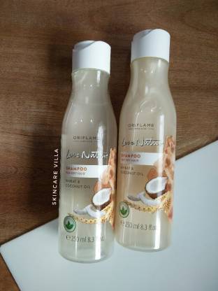 Oriflame Sweden Love Nature Shampoo For Dry Hair Wheat & Coconut Oil (pack of 2) Price in India, Buy Oriflame Sweden Love Nature For Dry Hair Wheat & Coconut (