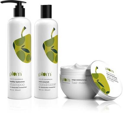 Plum 3 In 1 Bundle For Dry Damaged Hair Price In India Buy Plum 3 In 1 Bundle For Dry Damaged Hair Online At Flipkart Com