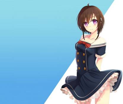 Anime Girl Dress Style Anime Hd Poster 300 Gsm Quality 12 18 Inch Size Paper Print Animation Cartoons Posters In India Buy Art Film Design Movie Music Nature And Educational