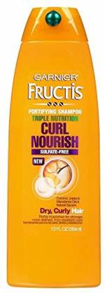 GARNIER  Hair Care Fructis Triple Nutrition Curl Moisture Shampoo