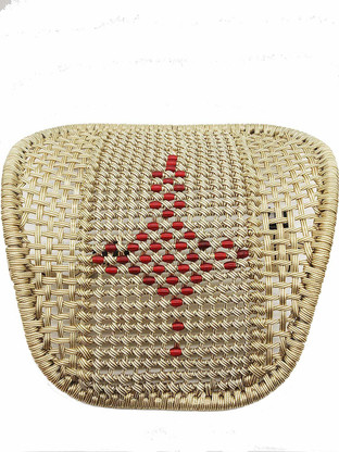 Ergonomic Backrest from Soft wood with non-slip Stopper by Infraoworld 