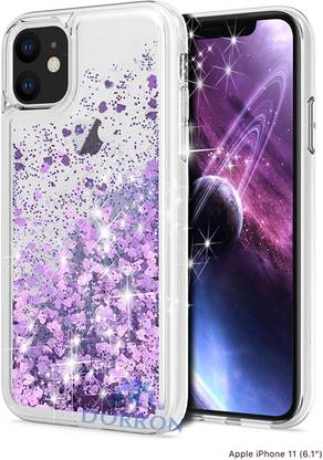 Dorron Back Cover For Apple Iphone 11 6 1 Glitter Bling Stylish Soft Liquid Waterfall For Girls And Ladies Dorron Flipkart Com