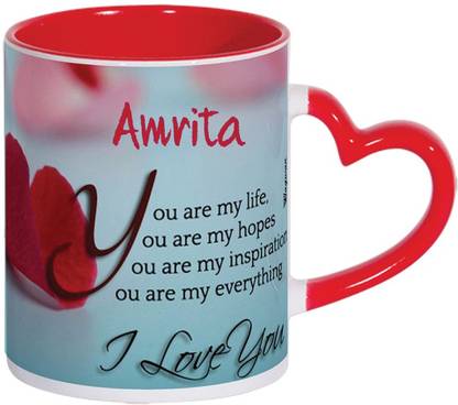 Wagwan Amrita Love Romantic Gift On Valentine S Day For Lover Boyfriend Girlfriend Husband Wife Mg349 Ceramic Coffee Mug Price In India Buy Wagwan Amrita Love Romantic Gift On Valentine S Day For I love amrita rao how do i marry her? inr