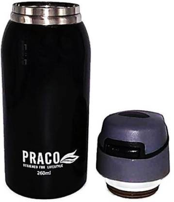 Rema Praco - Hot & Cold Stainless Steel Sipper Kids Double Wall Vacuum Insulated Bottle 260ml - Keeps Hot : 12 Hours; Cold : 24 Hours - BPA Free 260 ml