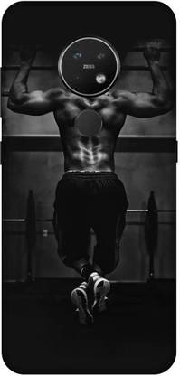 yoprint back cover for nokia 7 2 boy muscle gym boy printed back cover yoprint flipkart com