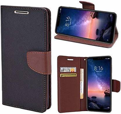 Lejaao Back Cover For Redmi 6a Flip Cover Cover Case For Xiaomi Redmi 6a Mercury Brown Lejaao Flipkart Com
