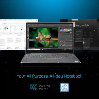 MarQ by Flipkart Falkon Aerbook Core i5 8th Gen - (8 GB/256 GB SSD/Windows 10 Home) MAi5882SWT Thin and Light Laptop