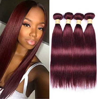 Wome Hair 20202224, Purplish Red(#99J) : Peruvian Straight 4 Bundles 100% Unprocessed Virgin Human Wefts Burgundy Red Straight Bundles(20 Wome Hair 20202224, Purplish Red(#99J) : Peruvian Straight 4 Bundles 100% Unprocessed Virgin Human Wefts Burgundy Red Straight Bundles(20