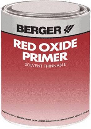 Berger Red Oxide Primer 4l Acrylic Primer Price In India Buy Berger Red Oxide Primer 4l Acrylic Primer Online At Flipkart Com