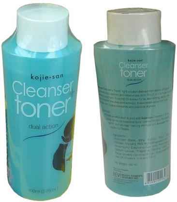 kojie san cleanser toner