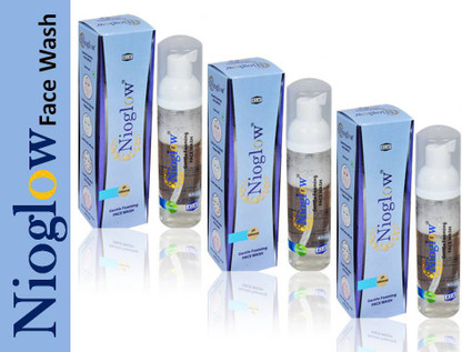 nioglow gentle foaming face wash