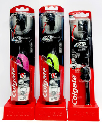 colgate 360 charcoal toothbrush replacement head