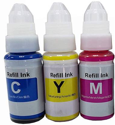 Nice Ink Gi 790 High Quaity Refill Ink Bottles Set Of 3 For Canon For Pixma