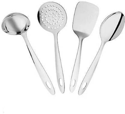Homeeware Stainless Steel Kitchen Tools Set 4 Pieces Stainless Steel Kitchen Tools Set 4 Pieces Silver Kitchen Tool Set Price In India Buy Homeeware Stainless Steel Kitchen Tools Set 4 Pieces