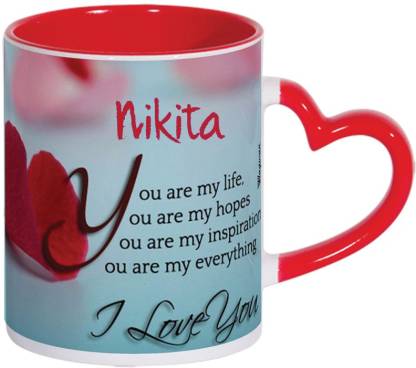 Wagwan Nikita Love Romantic Gift On Valentine's Day For Lover Boyfriend  Girlfriend Husband Wife Mg393 Ceramic Coffee Mug Price in India - Buy  Wagwan Nikita Love Romantic Gift On Valentine's Day For