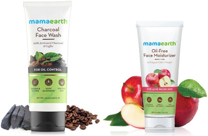 mamaearth charcoal face wash flipkart