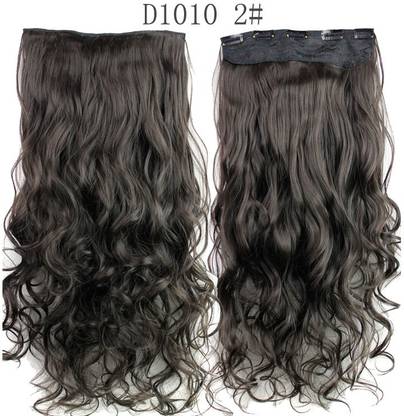 KashQueen Curly/Wavy Full Head Clip Extensions Dark Brown Extension Hair Extension Price in India - Buy KashQueen Curly/Wavy Full Head Clip Extensions Dark Brown Extension Hair Extension online at KashQueen Curly/Wavy Full Head Clip Extensions Dark Brown Extension Hair Extension Price in India - Buy KashQueen Curly/Wavy Full Head Clip Extensions Dark Brown Extension Hair Extension online at