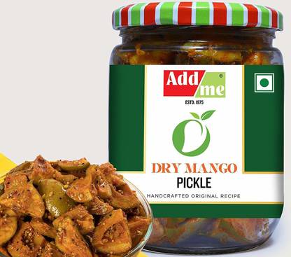 Add Me Add Me Home Made Dry Mango Pickle Less Oil 500gm m Ka Achar Glass Jar Mango Pickle Price In India Buy Add Me Add Me Home Made Dry Mango