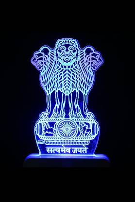 Aamivi Satyamev Jayate Mudra 3D Multi Colour Night Lamp Price in India - Buy Aamivi Satyamev Jayate Mudra 3D Multi Colour Night Lamp online at Aamivi Satyamev Jayate Mudra 3D Multi Colour Night Lamp Price in India - Buy Aamivi Satyamev Jayate Mudra 3D Multi Colour Night Lamp online at