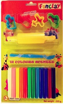 Modeling Clay 12 Sticks Assorted Colors 
