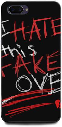 Grafiqe Back Cover For Realme C1 I Hate Fake Love Attitude Singal Boy Hate Love Grafiqe Flipkart Com