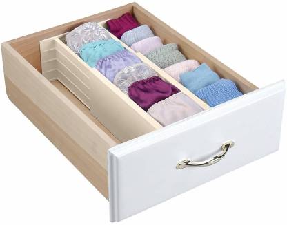 Kitchexpo Drawer Dividers Organizer 2, Expandable Kitchen Drawer Dividers Uk