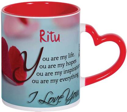 Wagwan Ritu Love Romantic Gift On Valentine S Day For Lover Boyfriend Girlfriend Husband Wife Mg410 Ceramic Coffee Mug Price In India Buy Wagwan Ritu Love Romantic Gift On Valentine S Day For