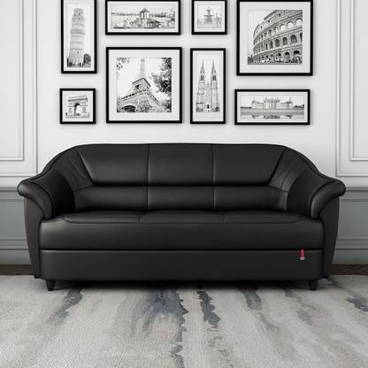 Durian Berry Leatherette 3 Seater Sofa In India At Flipkart Com Durian Berry Leatherette 3 Seater Sofa, How Much Is 3 Seater Sofa