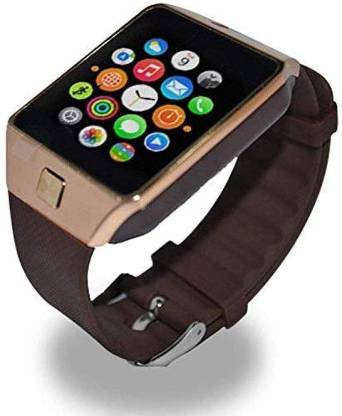 mizco DZ09 GOLDEN Smartwatch Price in India - Buy mizco DZ09 GOLDEN  Smartwatch online at 
