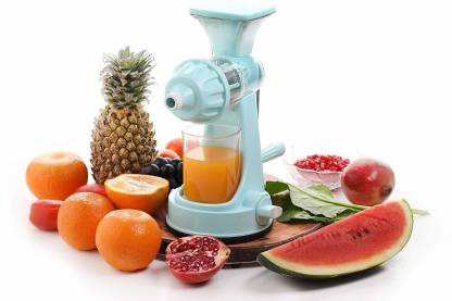 Ganesh Extreme Plastic Hand Juicer ™ Fruit & Vegetable Juicer With Steel Handle