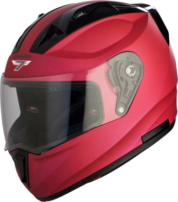 hot pink full face helmet