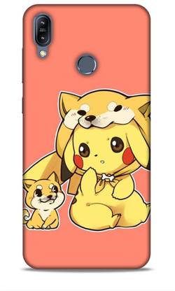 Trinetra Back Cover For Asus Zenfone Max M2 Pikachu Cartoon Pokemon Trinetra Flipkart Com