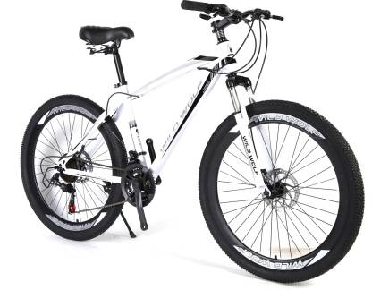 White Color Mountain Cycle 21 Gear WILD WOLF EXPLORER