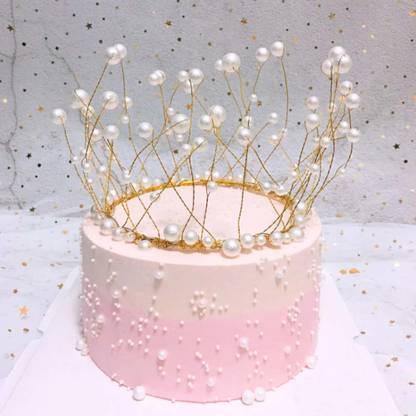 Amfin Crown Cake Topper Silver Cake Topper For Birthday Anniversary Baby Shower Party Decoration Birthday Decor Party Kids Birthday Cake Topper Price In India Buy Amfin Crown Cake Topper Silver Cake Topper For Birthday