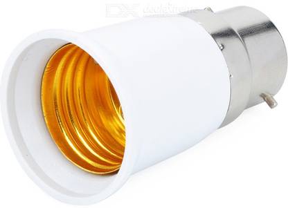Skyunion E27 To B22 Screw Base Socket Ceramic Lamp Holder Light Bulb Adapter Plastic Light Socket Price In India Buy Skyunion E27 To B22 Screw Base Socket Ceramic Lamp Holder Light
